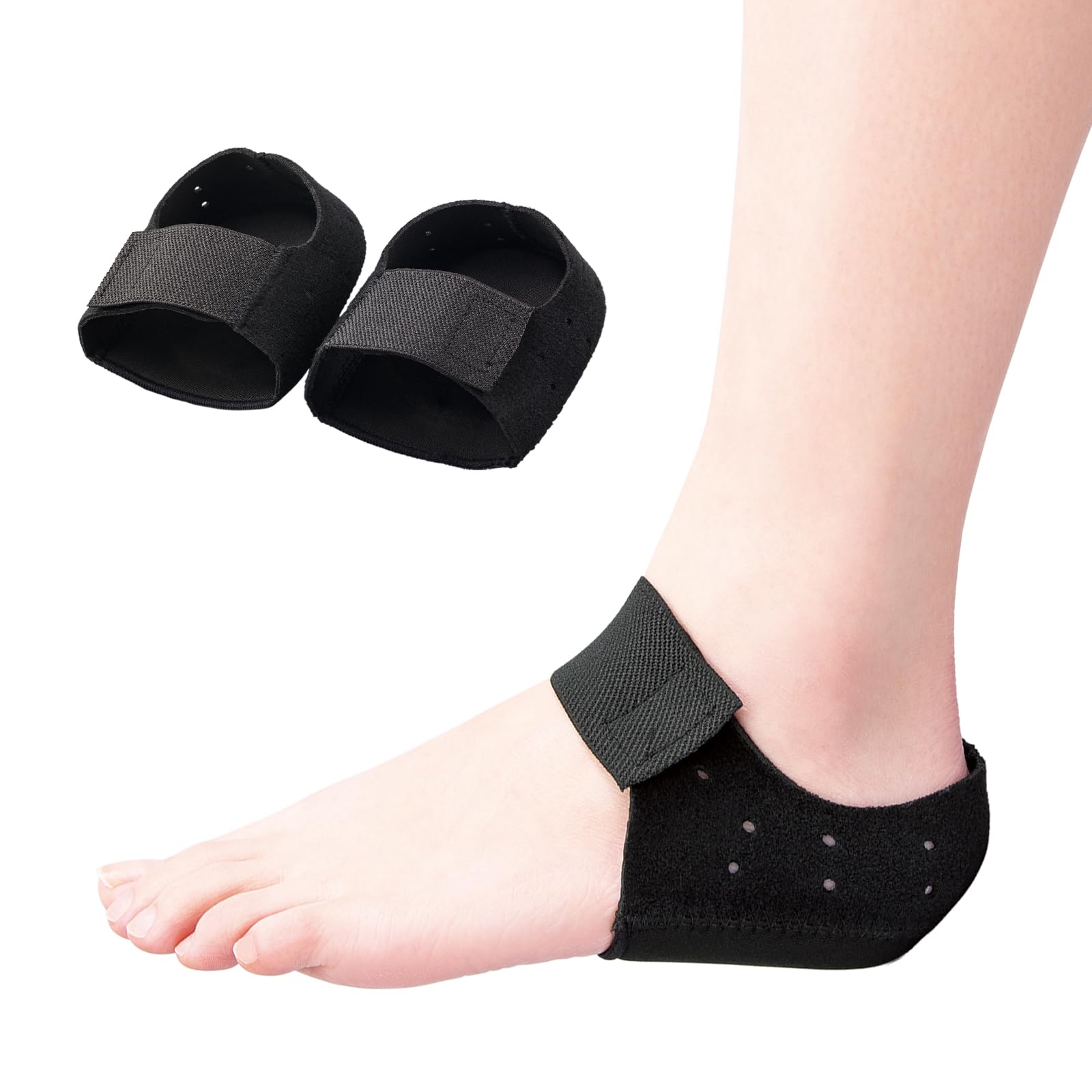 最終値下げ!!かかとサポーター 踵 サポーター 保護 衝撃吸収 男女 左右兼用 かかとサポーター 左右セット かかと クッション インソール 衝撃吸収